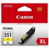 Slika izdelka ČRNILO CANON CLI-551 RUMENO XL ZA IP7250/MG5450 11ml
